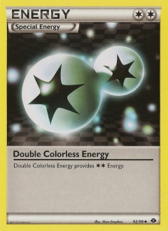 Double Colorless Energy NXD